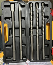 KWB Bohrhammer-Zubeh&ouml;r 5 SDS-Max Bohr-Meissel-Set