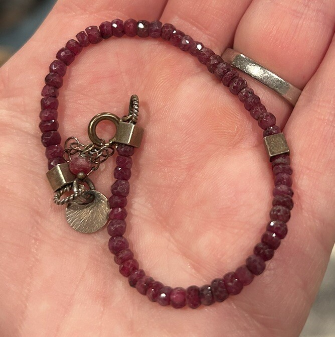 Ruby Strand Bracelet - image 10