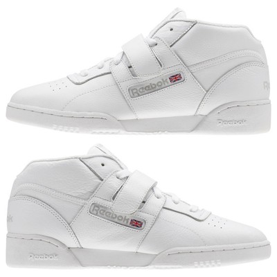 reebok workout clean mid strap