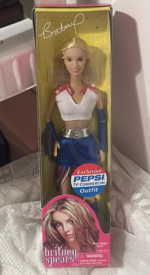 Britney Spears Exclusive Pepsi TV Commercial Outfit Doll 2001 Play Along 25200