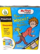 My First LeapPad Book Cartridge Dr. Seuss There's a Wocket in My Pocket