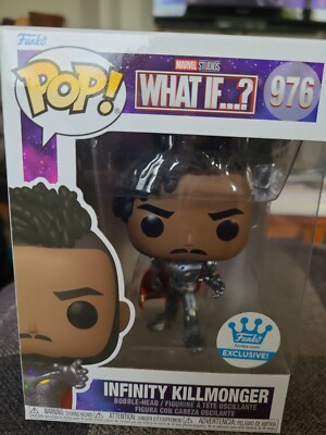 Funko Pop! Marvel What If? 976- Infinity Killmonger (Reaching) Funko Exclusive