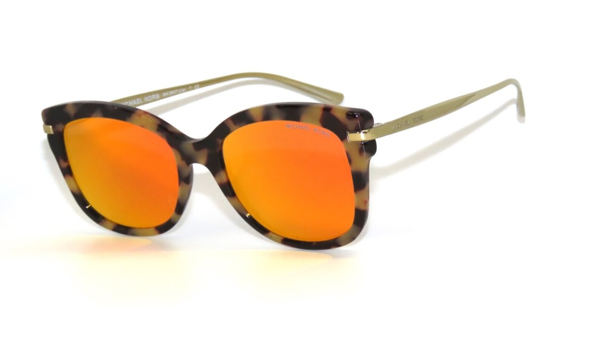Michael Kors 2047 32446Q Dark Tortoise Red Mirror Sunglasses  display picture 1
