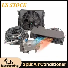 DC12V Cool&Heat Underdash Electric Air Conditioner Auto Universal Car A/C Kit