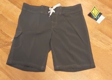 KANU SURF MEN'S Gray SWIM TRUNKS/BOARD SHORTS SPF 50 SIZE 4 NWT 8181