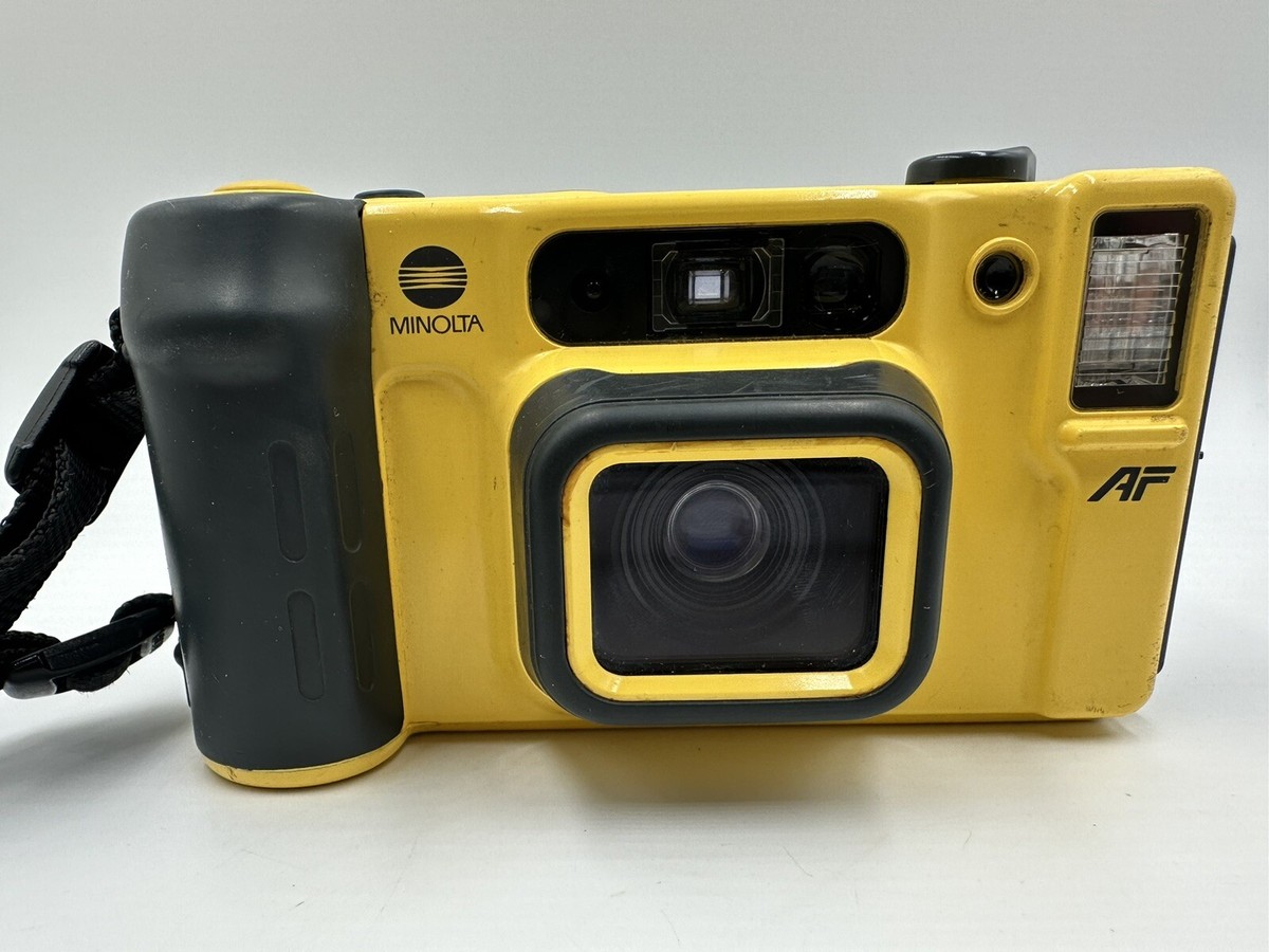 Minolta Weathermatic Dual 35mm Point & Shoot Film Camera | eBay