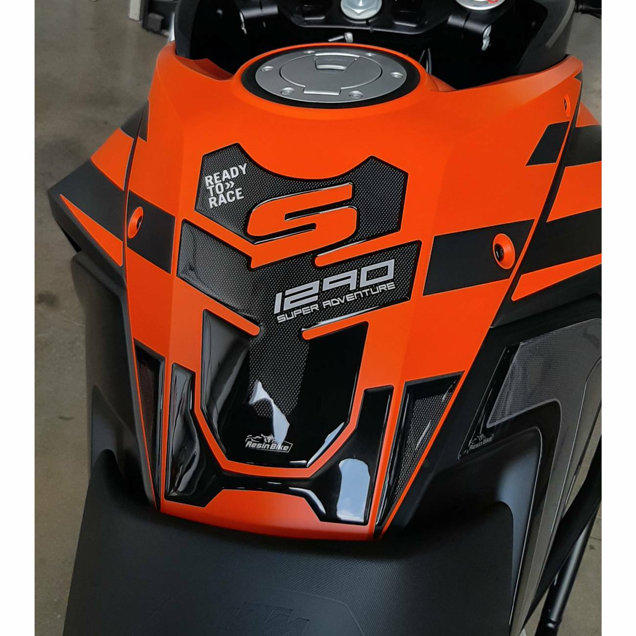 Paraserbatoio Adesivi 3D compatibili con KTM 1290 Super Adventure S 2017 2020