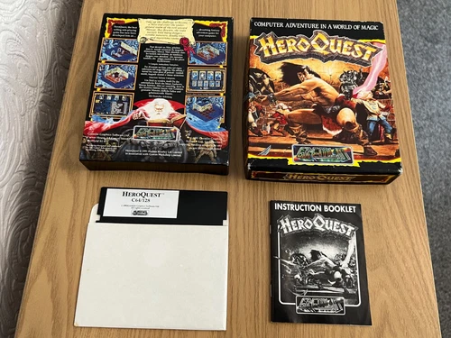 Gremlin Hero Quest Commodore 64 Disk - Boxed & Working -👽👾Retro Gift Idea👾👽