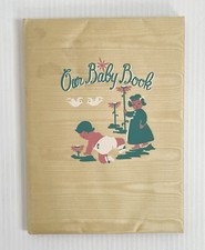 Vintage Our Baby Book, Baby Record Book w/ Soft Cover Unused