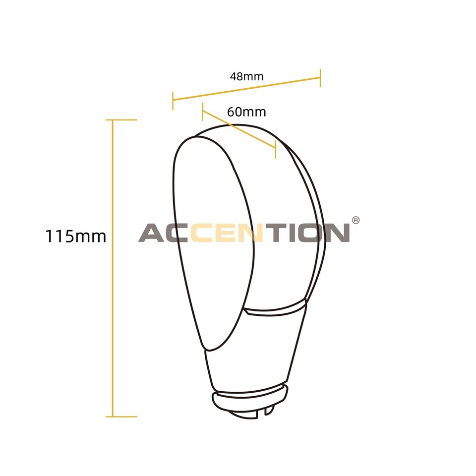 Pomo de cambio de marchas negro piano para Subaru Outback 2015-2020 Legacy 2016-2020 Foto 2 de 4