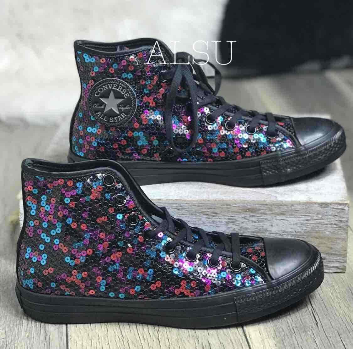 chuck taylor all star sequins