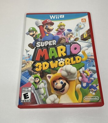 Super Mario 3D World Wii U (Nintendo Wii U, 2013)