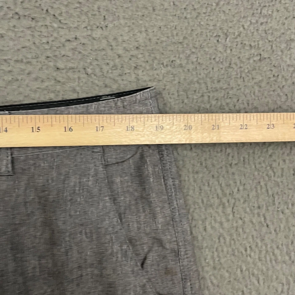 Da Hui Hybrid Shorts Mens Size 38 Gray Drawstring Surfer Beach Casual Dad - Image 2 of 4