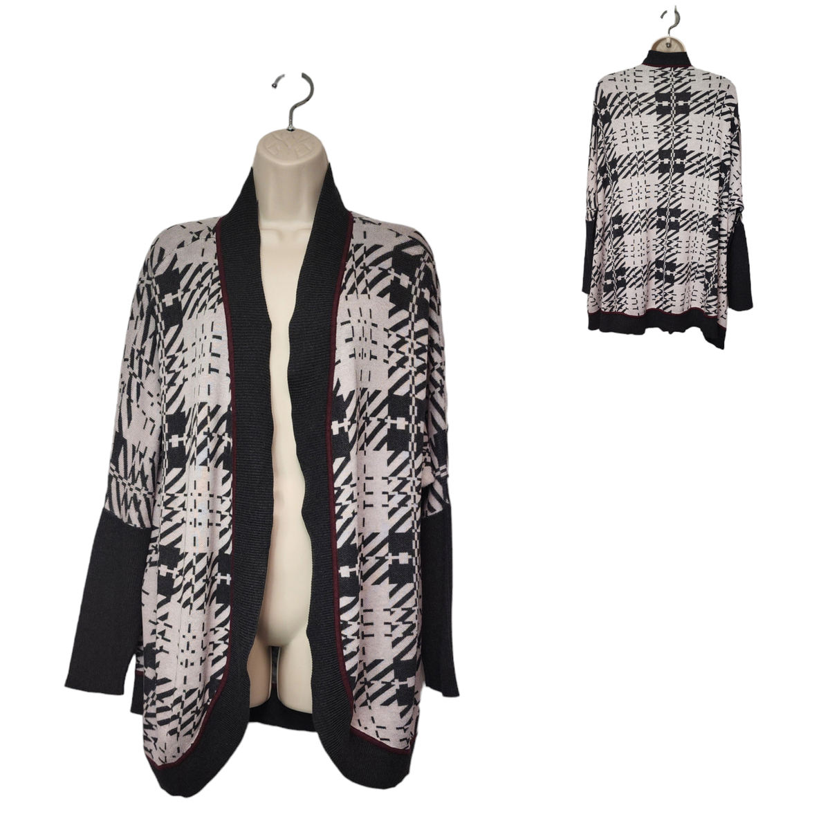 Belle by Belldini Open Cardigan Sweater Plus Size 2X