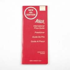 Leica International Price Guide Fourth Edition 1988 - Hove Photo Books - Booklet