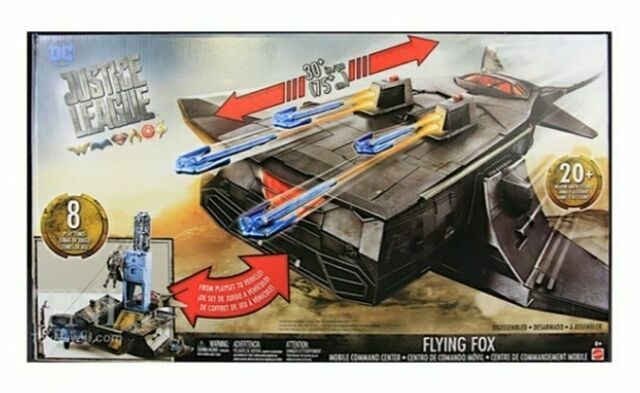 justice league flying fox toy
