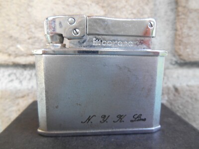 corona cigarette lighter VINTAGE CORONA AD CIGARETTE LIGHTER - NYK Line - Nippon Yusen Kaisha TOKYO