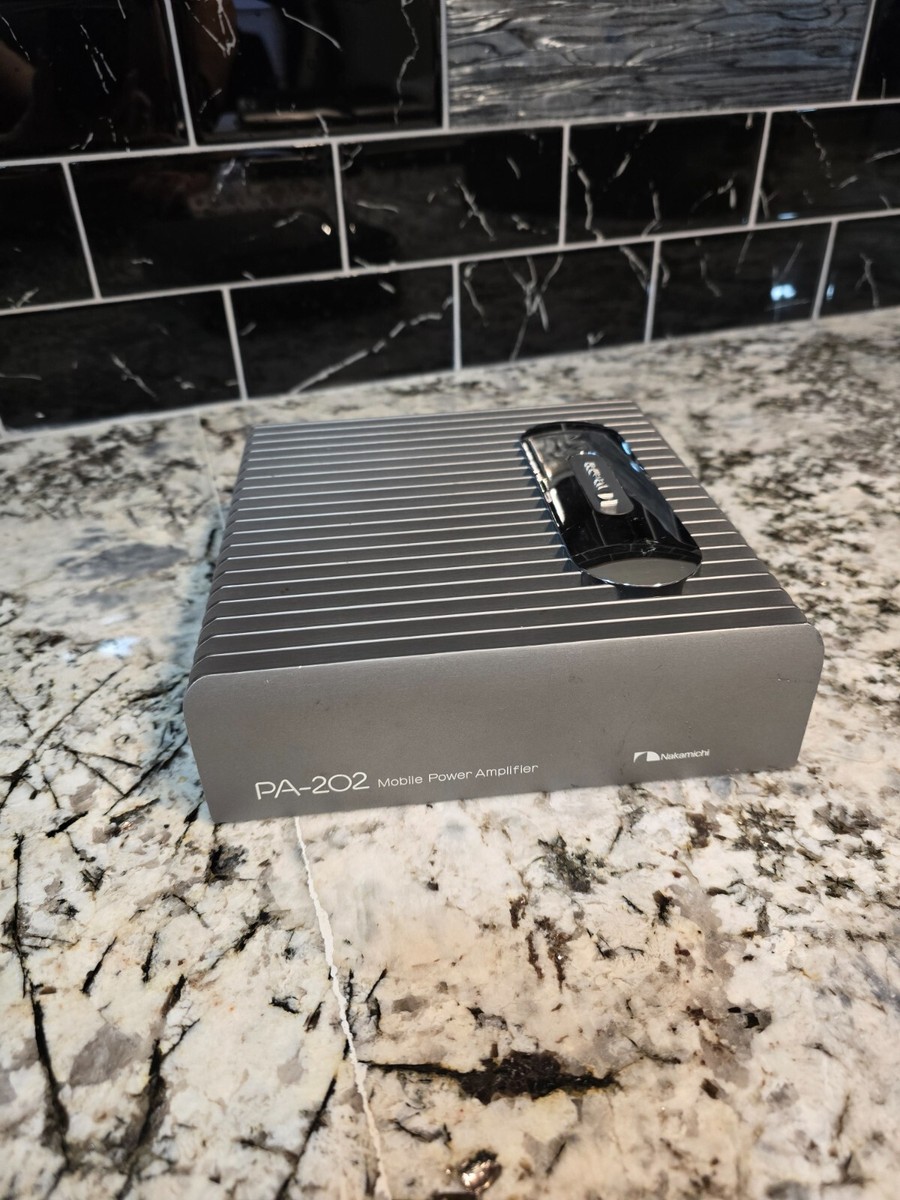 Nakamichi Pa-202 2 Channel Power Amplifier Serial for sale online