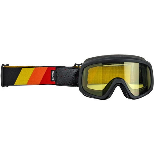 Biltwell Overland 2.0 Vintage Retro Cafe Racer Gafas de moto-Rojo | eBay
