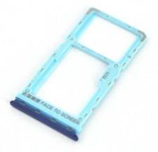 OEM XIAOMI MI A3 GLOBAL M1906F9SH REPLACEMENT BLUE MICRO SD SIM CARD TRAY