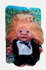 GROOM Dam Troll Doll 6" WEDDING GROOM New on Card COLLECTIBLE