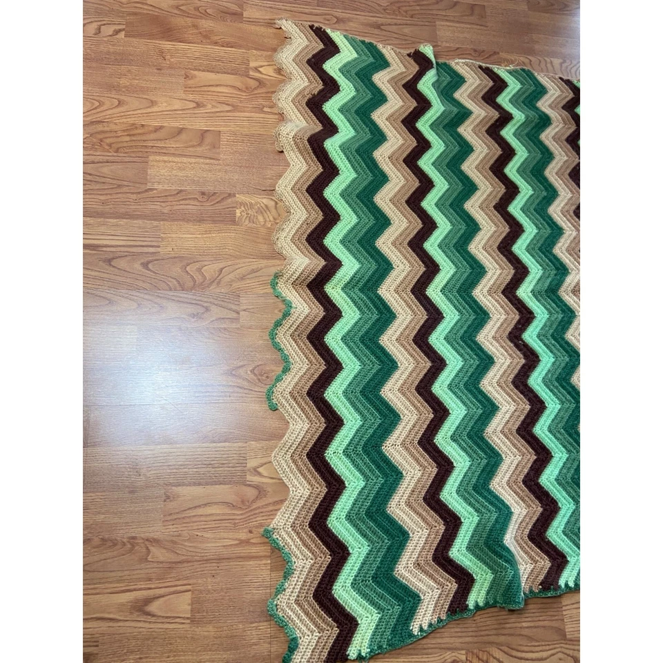 Manta afgana hecha a mano vintage acogedora mediados de siglo Foto 3 de 4