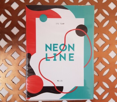 Neon Line Playing Cards New & Sealed Riffle Shuffle Limited Edition USPCC Deck