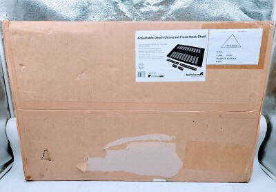 StarTech.com ADJSHELF 1U Adjustable Mounting Depth Vented Rack Mount Shelf