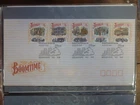 AUSTRALIA 1990 BOOMTIME AUSTRALIA SET/STRIP 5 STAMPS FDC FIRST DAY COVER