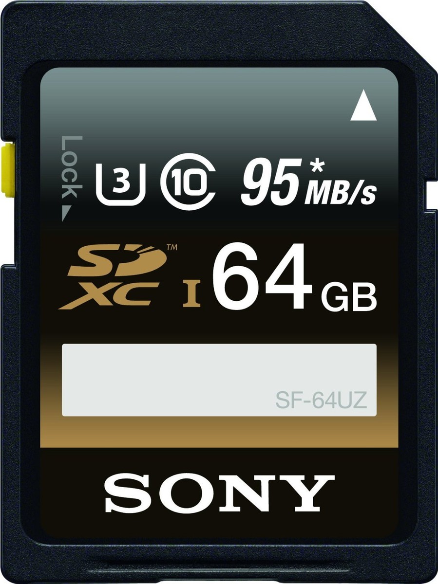 Sony 64G XAVC S 4K Ultra HD camcorder SD card for Sony AX53 Sony 64G XAVC S 4K Ultra HD camcorder SD card for Sony AX53