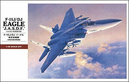 Hasegawa 1/48 F-15J / Dj Eagle J. A. S. D. F. Kit Modello Nuovo Da Giappone - Immagine 2 di 4