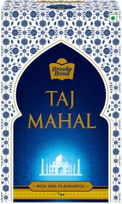 Taj Mahal Tea With Long Leaves, 1000 Gram, Black Tea