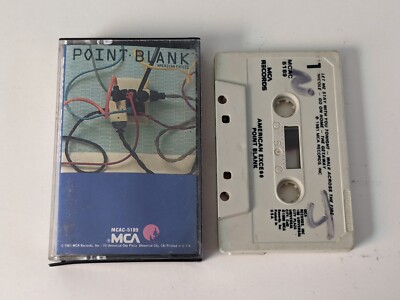 POINT BLANK American Excess 1981 Cassette Tape MCAC-5189 Southern Rock