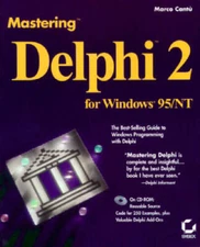Mastering Delphi 2 for Windows 95 - Paperback By Cantu, Marco - GOOD