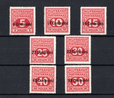 1918 FRIULI OCCUPAZIONE AUSTRIACA ** SEGNATASSE GOMMA INTEGRA EXTRALUSSO..MNH VF