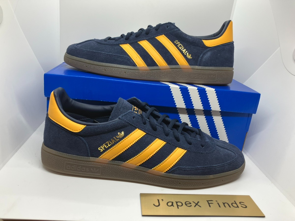 adidas Handball Spezial KJ5593 Night Indigo Crew Yellow Gum Men's