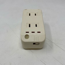 Joseph Enterprises The Clapper Sound-Activated Switch, Ivory 2-Outlet