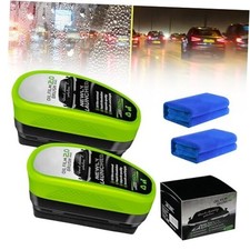 Upgrade Automotive Oil Film Cleaning Brush, New 2.0 Green Oil Film Wipe, Glass