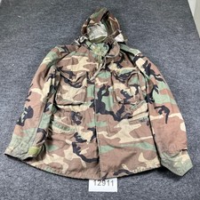 Alpha Industries M-65 Field Jacket Mens Small Short Camo Good Vintage Military