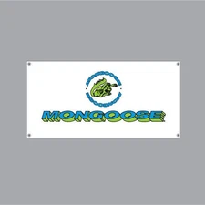 Mongoose - 1992  Green blue Banner - old school bmx
