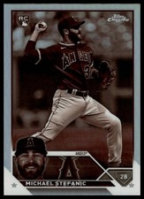 2023 Topps Chrome #138 Michael Stefanic Sepia Refractors
