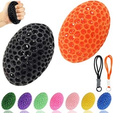 2 Packs 3D Printed Fidget Toys Stress Ball for Kids Adults Grip Strength Trai...