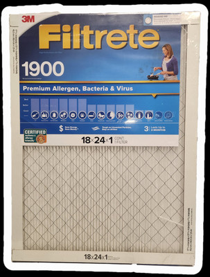 Filtrete Premium Allergen, Bacteria & Virus Air Filter, 1900 MPR,UA21-4 4-pack
