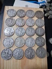 Full roll Walking Liberty 90% silver half dollars