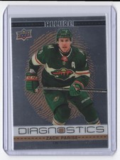 2020-21 Upper Deck Allure Diagnostics Zach Parise Minnesota Wild #D-7