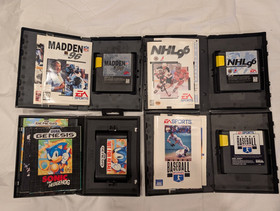 Sega Genesis 1601 Console w Controllers 10 Games TESTED