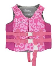 SwimWays Barbie Life Jacket for Kids 33-55lbs