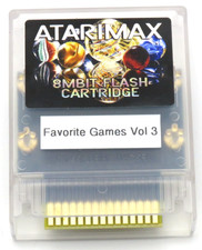 Atarimax 800XL 8mbit Flash Cartridge 39 Atari Games NTSC Vol 3