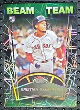 2025 Stadium Club Beam Team KRISTIAN CAMPBELL RC #BT-6 - Case Hit Insert RED SOX