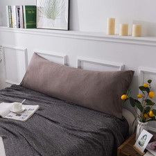100 Jersey Knit Cotton Body Size Pillowcases Set of 1, Super Soft Breathable Pi